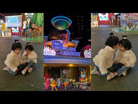 Eshal & Esha'al | Twin Sister's Outing Trip | IMG Worlds Of Adventures | Dubai | UAE