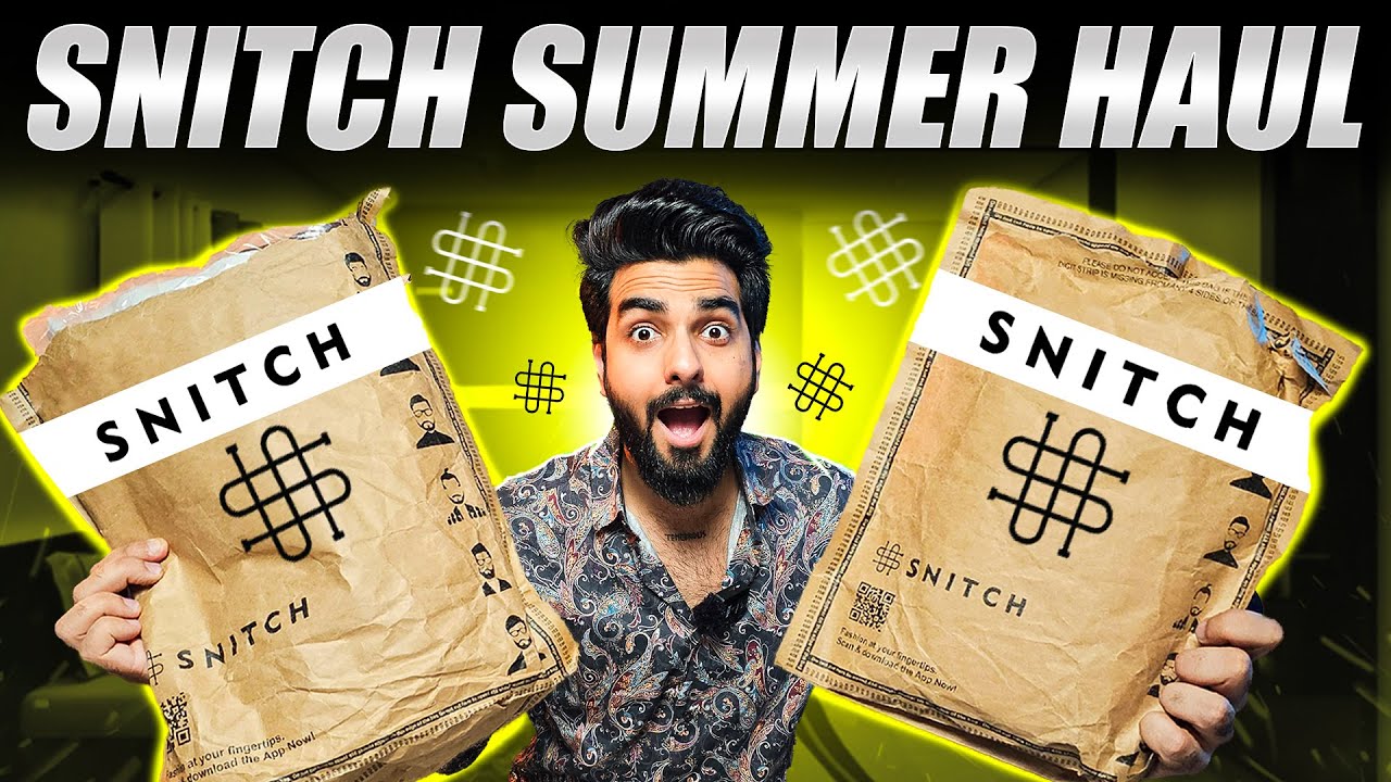 Snitch Ki Quality Funding Ke Baad Aisi hai! 😶 Snitch Summer Clothing haul 2024 | Lakshay Thakur