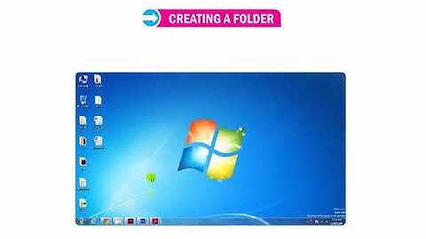 Creating a folder in windows 7