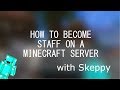 I GOT ADMIN ON A MINECRAFT SERVER BECAUSE OF MY CHANNEL