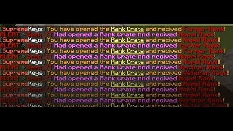 DUPING DUBS OF RANK KEYS! *NOT PATCHED NEW DUPE!* | Minecraft Duping #66