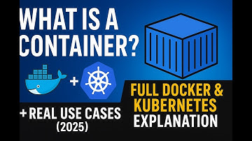 What is a Container? Full Docker & Kubernetes Explanation + Real Use Cases (2025)  #kubernetes