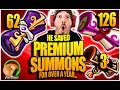 He Saved PREMIUM SCROLLS for over a year... (Summoners War)