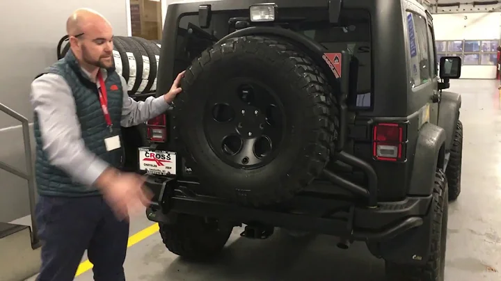 AEV Rear bumper and tire carrier Overview