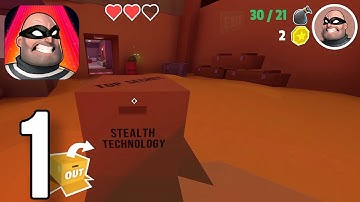 Robbery Madness - Gameplay Walkthrough Part 1 - Tutorial (ios,Android)