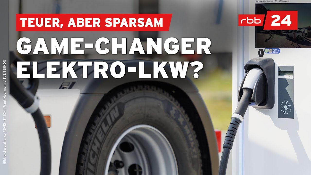 Testfahrt mit neuem Elektro-LKW im Berliner Stadtverkehr