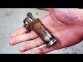 Antique rusty lighter - Restoration project