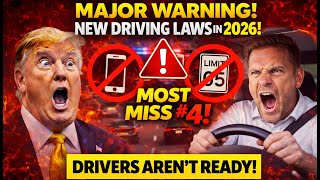 10 Driving Laws Just Changed in 2026 — Most Drivers Miss #4, New Rules Every Driver Must Follow