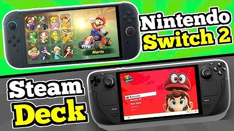 🔥es MÁS PODEROSA una STEAM DECK QUÉ UNA NINTENDO SWITCH 2? | ¿CUÁL CONVIENE MÁS?