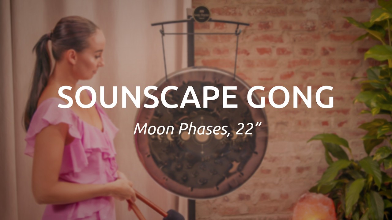 SGMP22 Moon Phases Soundscape Gong 22"