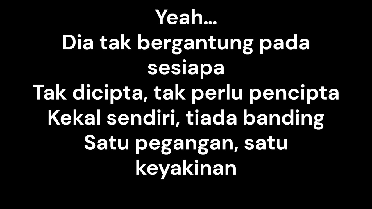 Ikhlas - senikata
