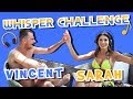 Whisper Challenge : Vincent Shogun fait galérer Sarah Lopez !!