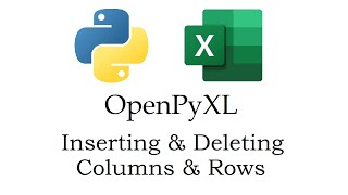 Openpyxl - Inserting & Deleting Columns & Rows in Excel with Python | Data Automation