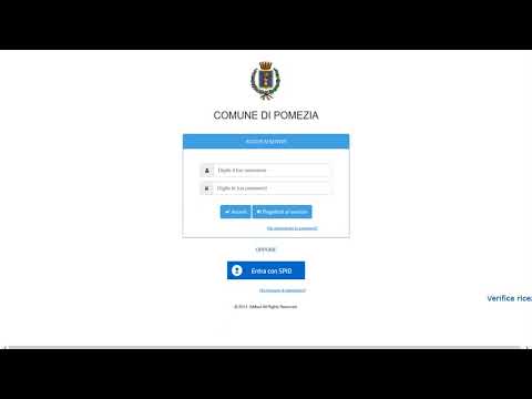 Registrazione portale Mensa e Trasporti