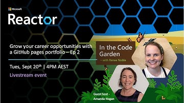 Grow your career opportunities with a GitHub pages portfolio – Ep 2 - Late Show