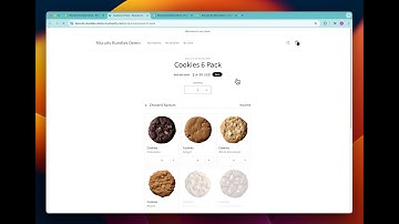 Biscuits Bundle Builder Shopify App - Installation and creating your first mix and match bundle