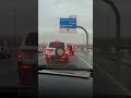 Driving on outskirts Sharjah