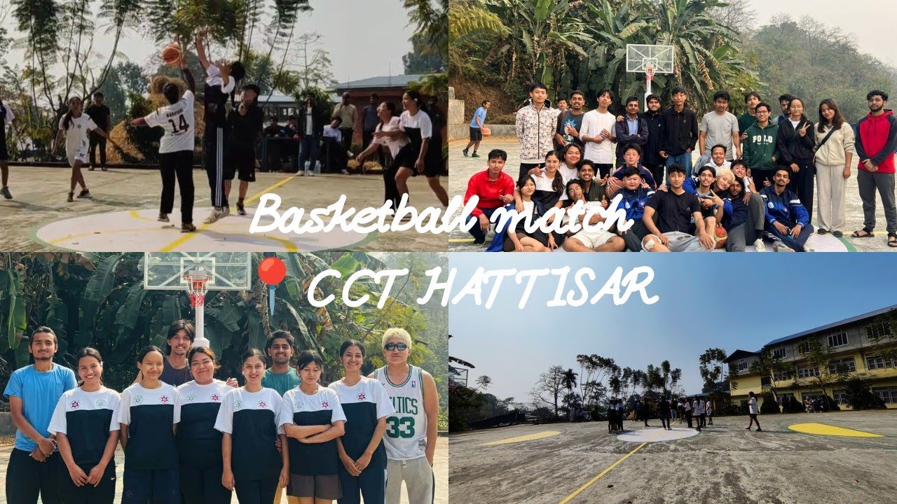 BASKETBALL MATCH🏀|| BIT VS BTECH || HATTISAR CCT CLZ DHARAN || BIT WON