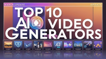 Top 10 AI Video Generators: March 2024 Update