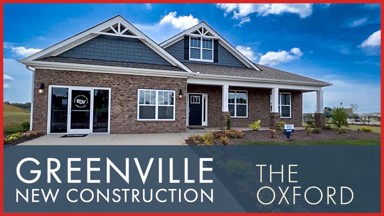 Greenville, SC Home Tour D.R. Horton Oxford Floor Plan New