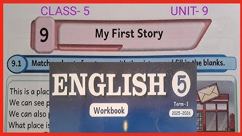 My First Story, Class- 5, English workbook answers term1 