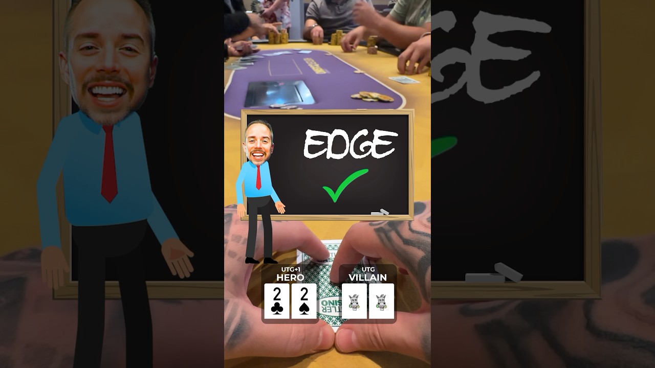 the most PROFITABLE play in live poker 💰💰 #poker #pokerhand #pokerhands