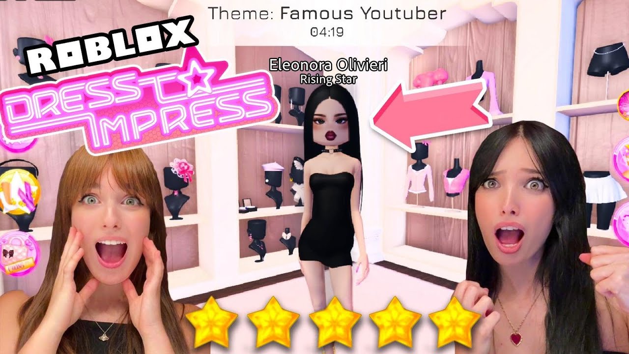 Gioco per la prima volta a Dress to Impress su Roblox con mia sorella @Eleonora Olivieri
