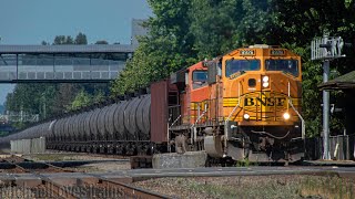 Rush Hour Train Action in Kent, WA - BNSF and Sounder Trains in Horn Alley
About 20 miles south of Seattle, lies the city of Kent, Wa. Located along the BNSF Seattle Subdivision, Kent provides a good train watching spot for both action and being a relatively central location. It also provides some excellent horn opportunities, as six crossings are located within a half mile of each other. The rail rush hour is normally between 3 and 7 PM, and provides a busy mix of BNSF freight trains and Sounder Commuter Trains. In this video, youll get a taste of the rush hour action in Kent.
All locations and train information listed in video. Shot in Summer 2018 in Kent, WA.
Thanks for watching! | Video and Content by MichaelLovesTrains 2020 Rush Hour Train Action in Kent, WA - BNSF and Sounder Trains in Horn Alley