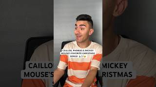 Caillou Phineas & Mickey Mouses Favorite Christmas Songs