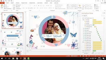 Cara membuat animasi kupu kupu bergerak di powerpont | tutorial89