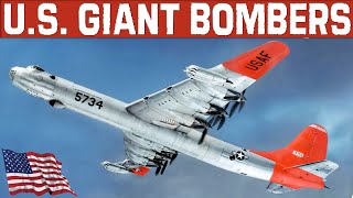 American Giant Bombers, The Evolution. From The XB-15 To The B-52, B-36, And More | Rare Footage