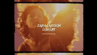 zara larsson-lush life (sped up reverb)