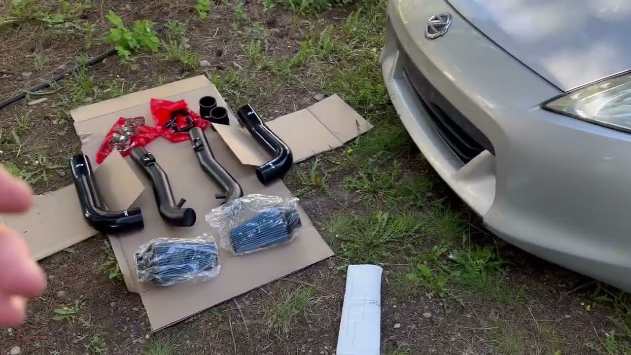 370Z Z1 COLD AIR INTAKE INSTALL!!