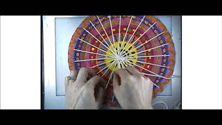 How to start your circle weaving