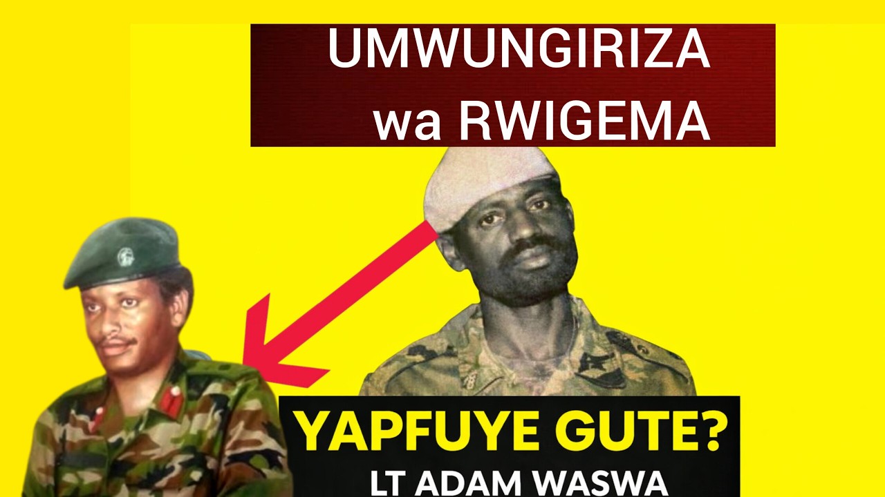 Impanuka yahitanye LT Col Adam waswa burya yabaye 1991 TOM Ndahiro nibwo yabimenye Amateka ye
