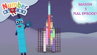 @numberblocks- one giant step squad 🪜 ✨| season 5 full episode 26 | learn to count