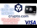 Crypto.com News | VISA CRYPTO.COM | Crypto.com CRO price prediction March | CRO WORTH IT (URGENT)