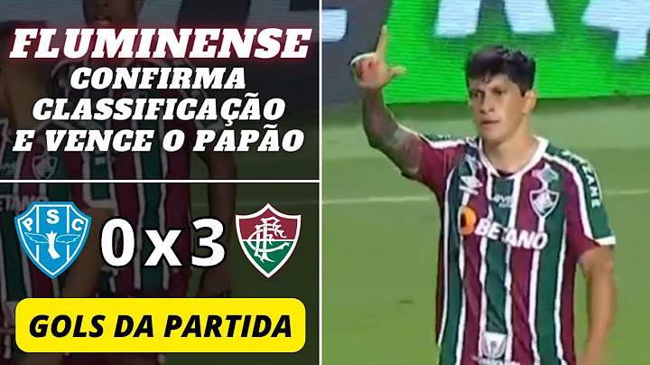 Paysandu 0 x 3 Fluminense | Gols da Partida | Copa do Brasil