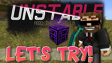 Minecraft - UNSTABLE 1.8.9 - FTB  - "NEW RANDOM THINGS ITEMS!!" - Modded Let