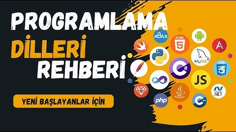 01 - Yeni Başlayanlar İçin Programlama Dilleri Rehberi