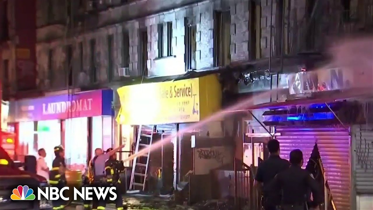 Four dead after fire erupts in a NYC e-bike repair shop