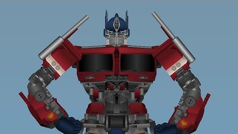 Optimus Prime ￼Transformers (stick nodes animation)