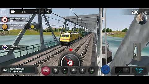 11 7 Trains Crossing At Bumpy Curves Realistic Railroad || train simulator new update android 
