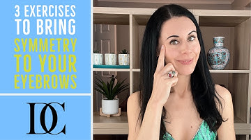 3 Exercises To Bring Symmetry To Your Eyebrows