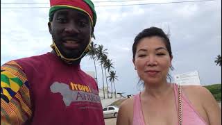 Cape Coast Ghana experience with best  tour guide living in Ghana 😀🇬🇭 👍