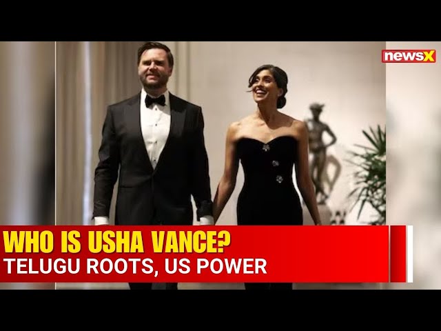 US Second Lady Usha Vance's India Visit: Telugu Roots & Global Spotlight -  YouTube