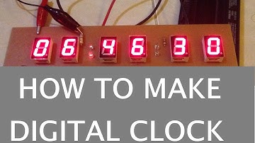 Tutorial Pembuatan Jam Digital (Tanpa Mikrokontroler)