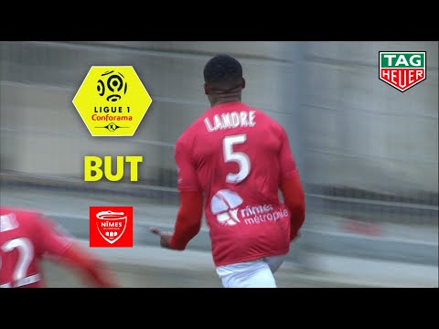 But Loïck LANDRE (2') / Nîmes Olympique - Montpellier Hérault SC (1-1)  (NIMES-MHSC)/ 2018-19