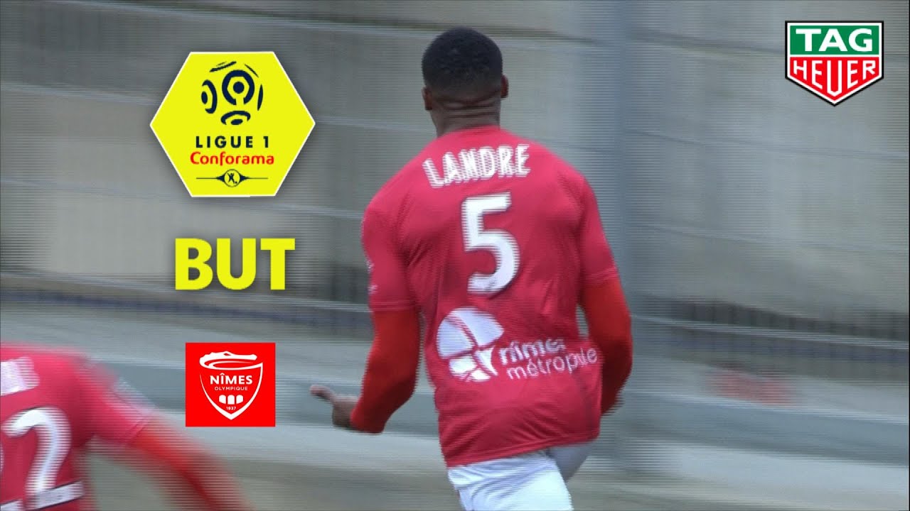 But Loïck LANDRE (2') / Nîmes Olympique Montpellier Hérault SC (11