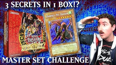 YuGiOh Retro Pack 2 Master Set Challenge – 3 Secrets Pulled in ONE Box!?